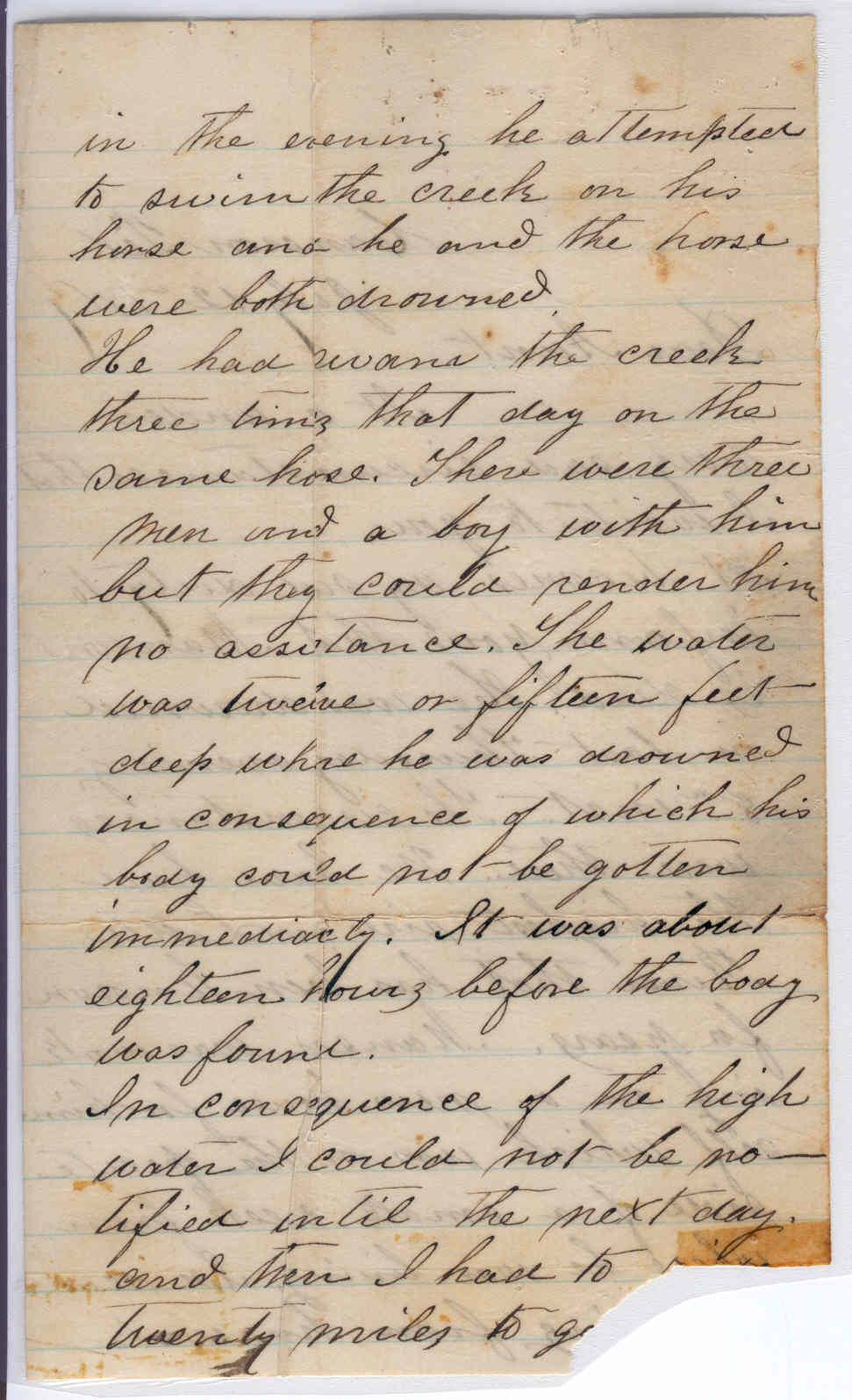 Part 2: Manse Jolly death in Cameron, TX from 7/12/1869