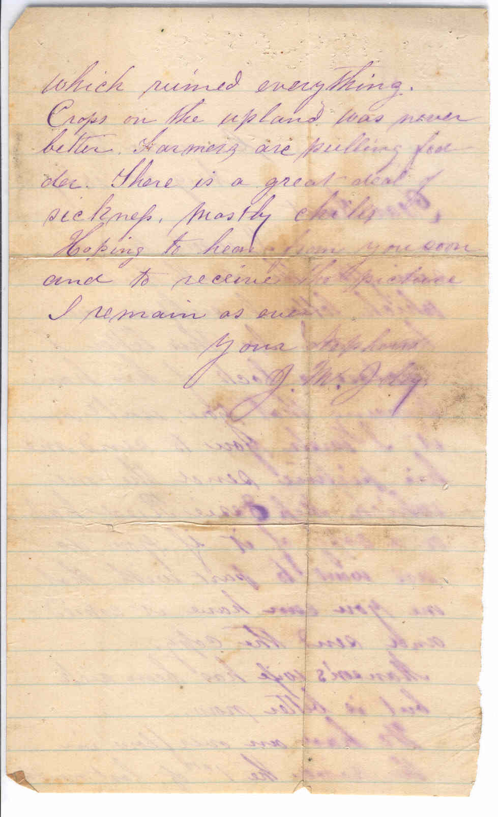Part 2: Manse Jolly death in Cameron, TX from 8/2/1869