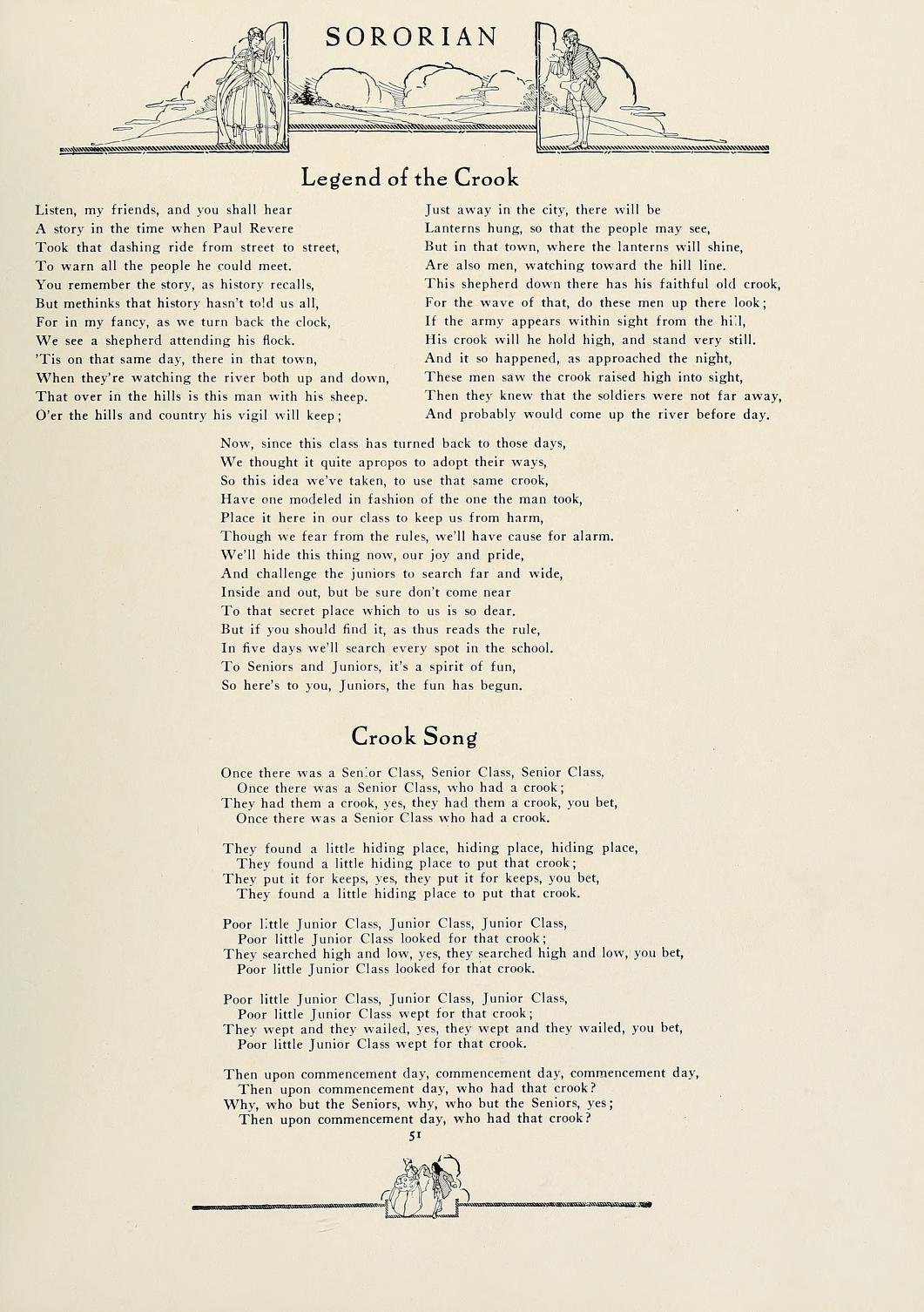 1927 Crook Legend and Song