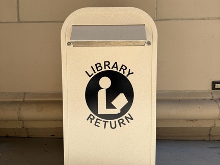 Thrift Library Bookdrop