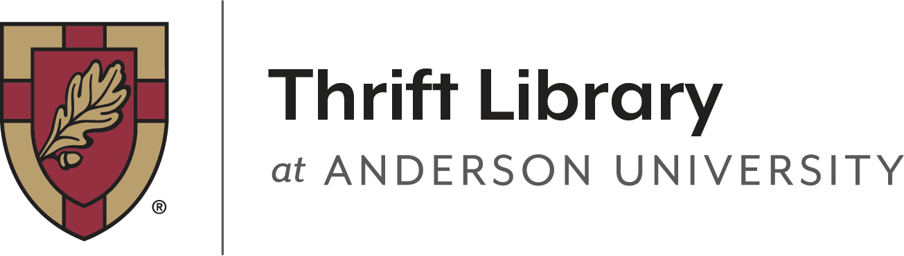 Thrift Library at Anderson University