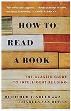 How to Read a Book book cover