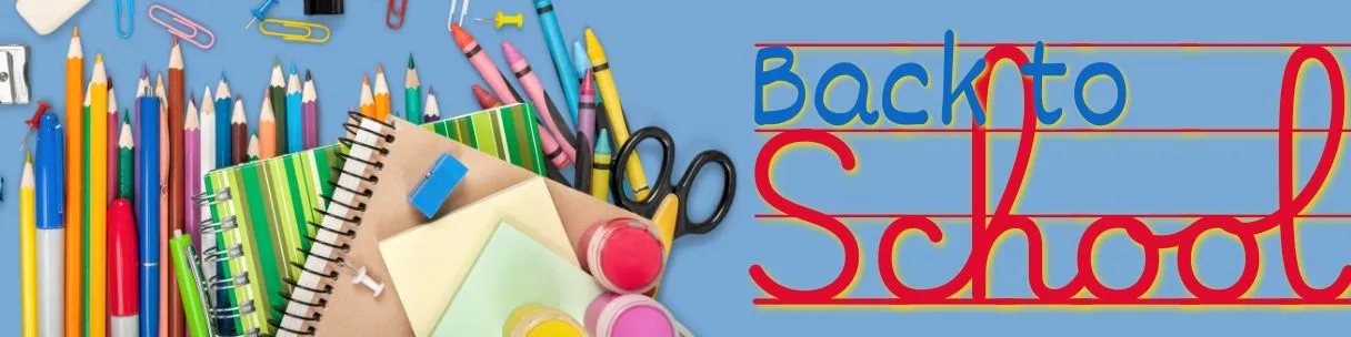 Back to School banner